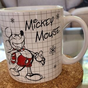 Christmas Mickey Mouse Sketch 20 oz Mug
